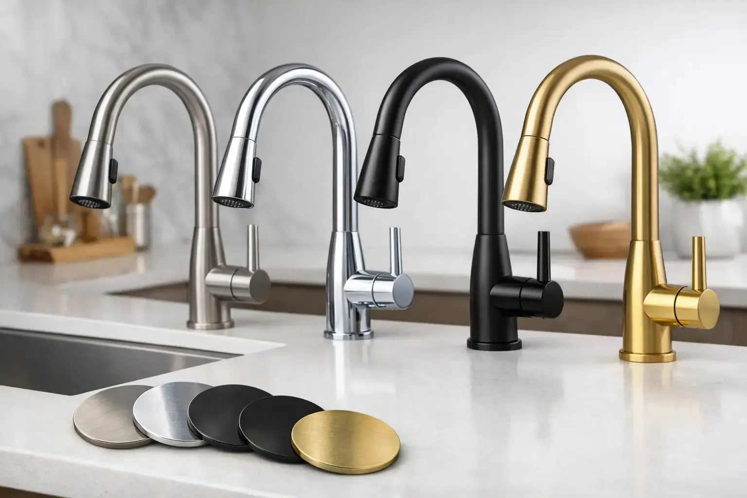 How to Choose Kitchen Faucet Finish for Your Home
