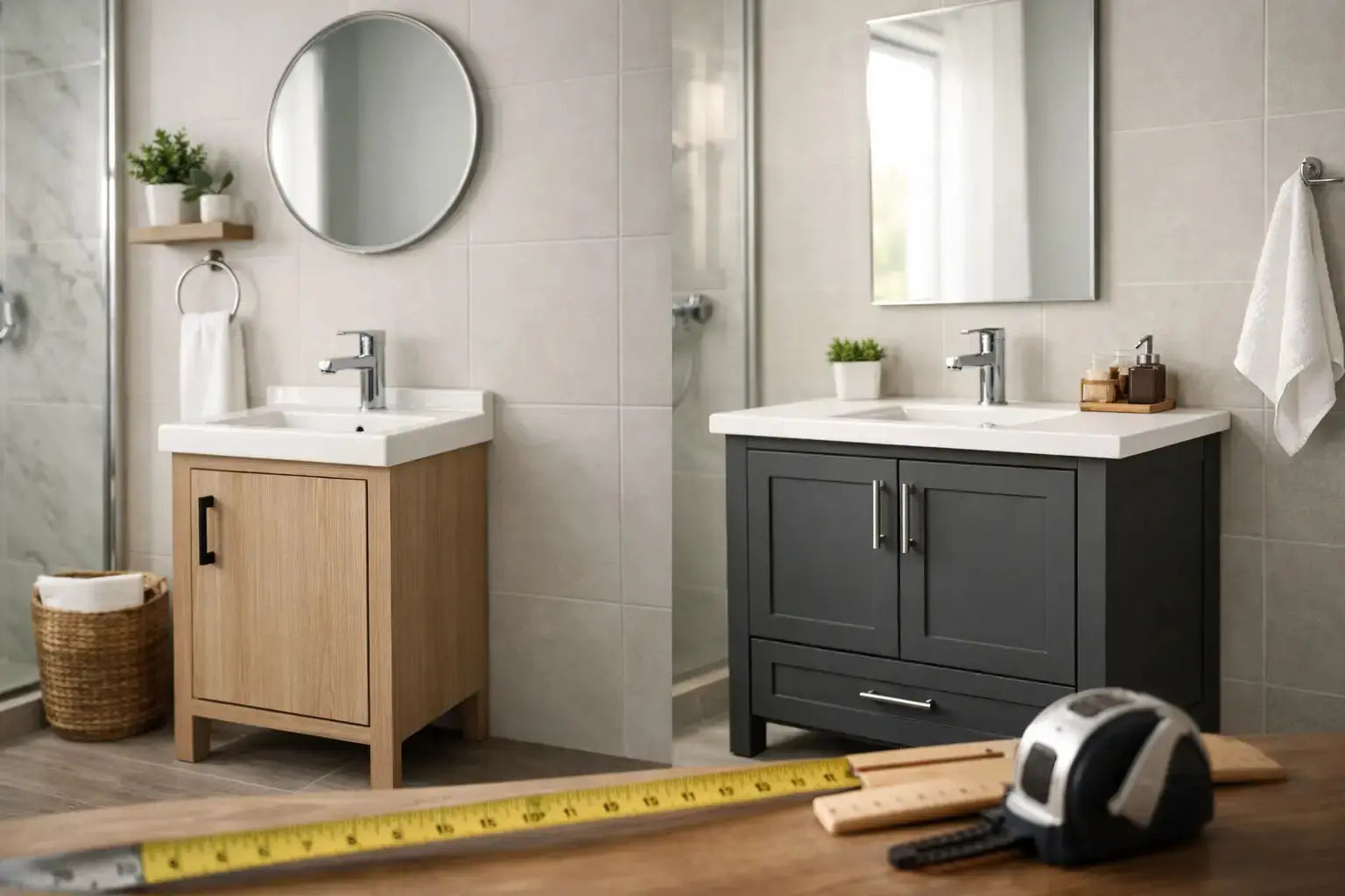 What Size Vanity for Small Bathroom?