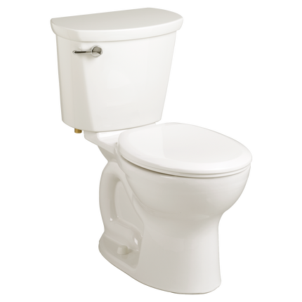 White Round Front Toilet