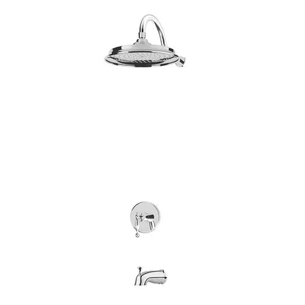 Rubi Qabil 1/2’’ P. Bal. Shower Set Chrome RAR712QCC - Plumbing Market