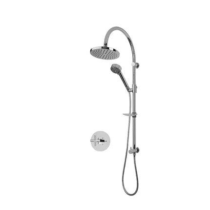 Rubi Alex/Gael 1/2’’ P. Bal. Shower Set Chrome RCA714ACC - Plumbing Market