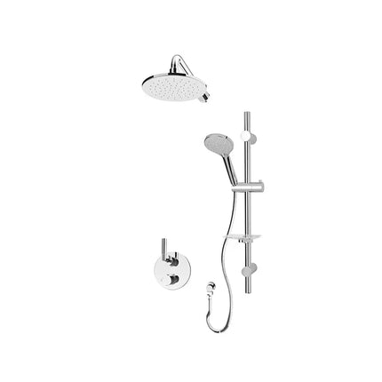 Rubi Billie/Dana 1/2’’ Therm. Shower Set 2 Way Div. Xvtr69R Chrome RCA811DCC - Plumbing Market