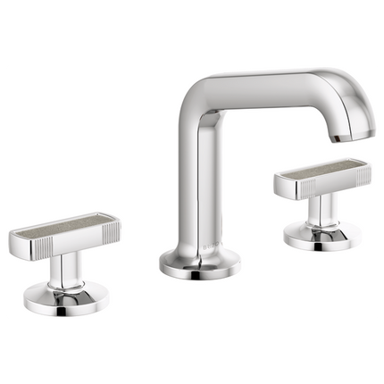 Brizo Widespread Lavatory Faucet with Angled Spout - Less Handles 1.5 GPM 65307LF-PCLHP - Plumbing Market