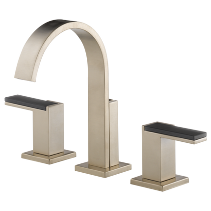 Brizo Widespread Lavatory Faucet - Less Handles 1.5 GPM 65380LF-BNLHP - Plumbing Market
