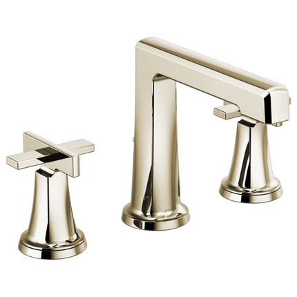 Brizo Widespread Lavatory Faucet with High Spout - Less Handles 1.5 GPM 65398LF-PNLHP - Plumbing Market