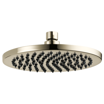 Brizo 8" Linear Round Single-Function Raincan Shower Head - 2.5 GPM 81375-PN-2.5 - Plumbing Market