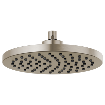 Brizo 10" Linear Round Single-Function Raincan Shower Head - 2.5 GPM 81398-NK-2.5 - Plumbing Market