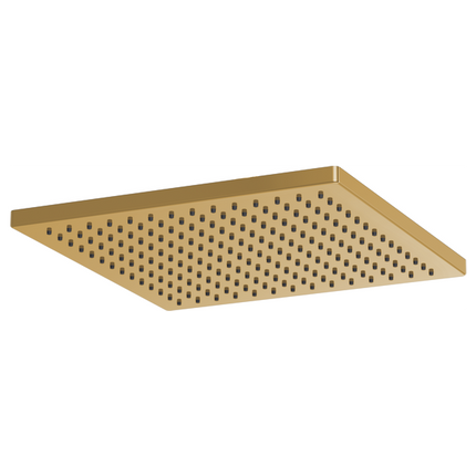 Brizo 12" Linear Square Single-Function Raincan Shower Head - 2.5 GPM 81399-PG-2.5 - Plumbing Market