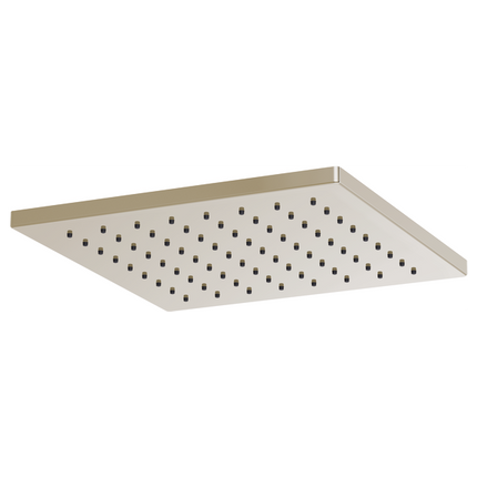 Brizo 12" Linear Square Single-Function Raincan Shower Head - 1.75 GPM 81399-PN - Plumbing Market