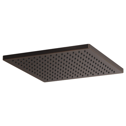 Brizo 12" Linear Square Single-Function Raincan Shower Head - 2.5 GPM 81399-RB-2.5 - Plumbing Market