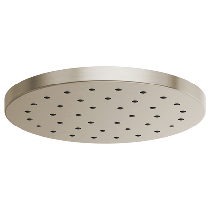Brizo 14” Linear Round H<sub>2</sub>Okinetic® Single-Function Raincan Shower Head 2.5 GPM 81987-BN-2.5 - Plumbing Market