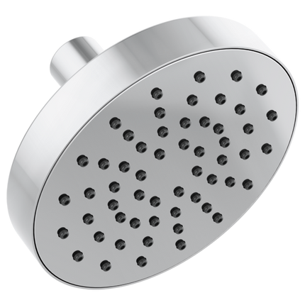 Brizo 5" Linear Round Single-Function Wall Mount Shower Head - 2.5 GPM 82392-PC-2.5 - Plumbing Market