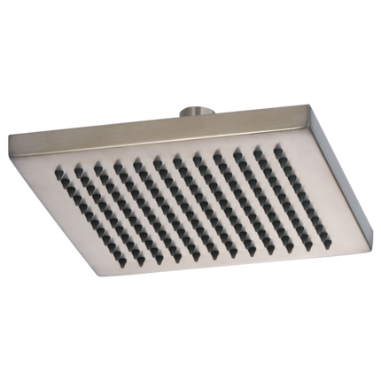 Brizo 8" Linear Square Single-Function Raincan Shower Head - 2.5 GPM 83341-NK-2.5 - Plumbing Market