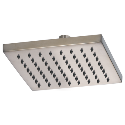 Brizo 8" Linear Square Single-Function Raincan Shower Head - 1.75 GPM 83341-NK - Plumbing Market