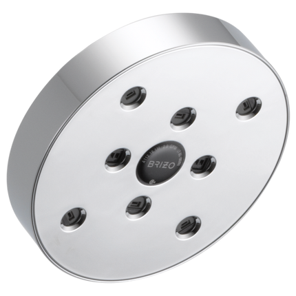 Brizo 5" Linear Round H<sub>2</sub>Okinetic<sup>®</sup> Single Function Wall Mount Showerhead 87375-PC - Plumbing Market