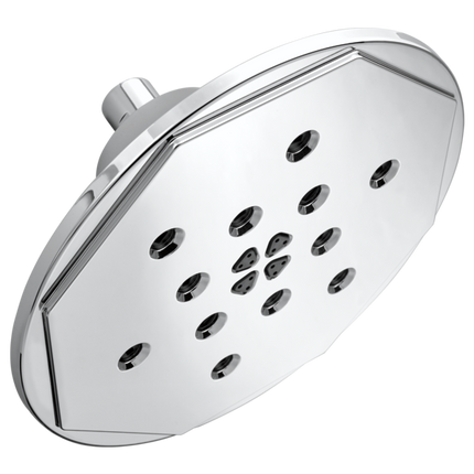Brizo 8” H<sub>2</sub>Okinetic<sup>®</sup> Round Multi-Function Wall Mount Showerhead 87461-PC - Plumbing Market