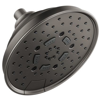 Brizo 7" Classic Round H2Okinetic® Multi-Function Wall Mount Shower Head - 2.5 GPM 87495-SL-2.5 - Plumbing Market