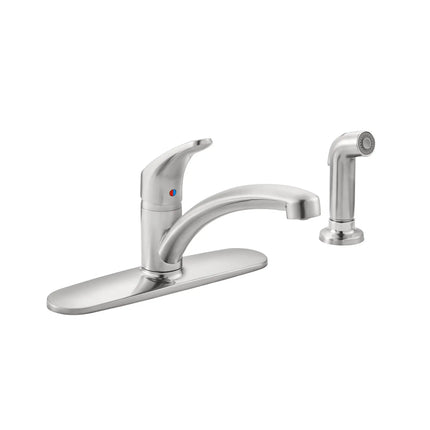 American Standard Colony PRO Single-Handle Kitchen Faucet 1.5 gpm/5.7 L/min With Side Spray 7074040.075 - Plumbing Market