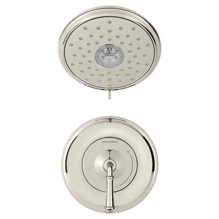 American Standard Delancey 1.8 gpm/6.8 L/min Shower Trim Kit With Water-Saving 4-Function Showerhead and Lever Handle TU052507.013 - Plumbing Market
