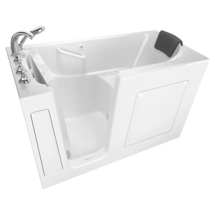 American Standard Gelcoat Premium Series 30 x 60 -Inch Walk-in Tub With Soaking Bath - Right-Hand Drain With Faucet C3060.109.SRW - Plumbing Market