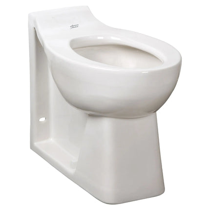 American Standard Huron 1.28 – 1.6 gpf (4.8 – 6.0 Lpf) Chair Height Back Spud Back Outlet Elongated EverClean Bowl With Integral Seat 3341001.02 - Plumbing Market