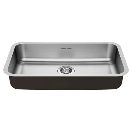 American Standard Portsmouth 30 x 18-Inch Stainless Steel Undermount Single-Bowl ADA Kitchen Sink 18SB6301800S.075 - Plumbing Market