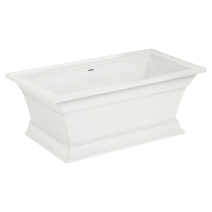 American Standard Town Square S 68 x 36-Inch Freestanding Bathtub Center Drain With Integrated Overflow 2546004.02 - Plumbing Market