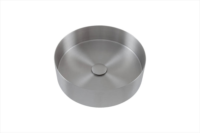 Aquaflo ORB 15" Handcrafted Stainless Steel Vessel Sink - Plumbing Market