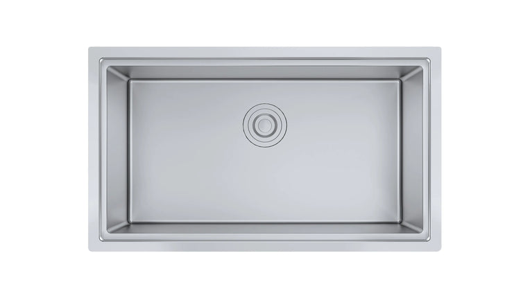 Aquaflo Professional Hex Handcrafted Single Bowl Kitchen Workstation Sink - Plumbing Market