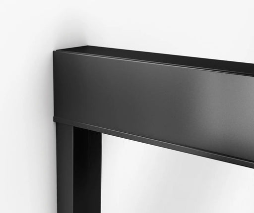 Aura 43-47 x 71 in. 8 mm Bypass Shower Door for Alcove Installation with Clear glass in Matte Black - Plumbing Market