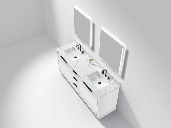 Bagno Italia Grande Free Standing Double Sink Bathroom Vanity - Plumbing Market
