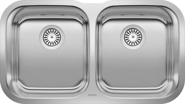 Blanco ESSENTIAL U 2 Stainless Steel Kitchen Sinks - Plumbing Market