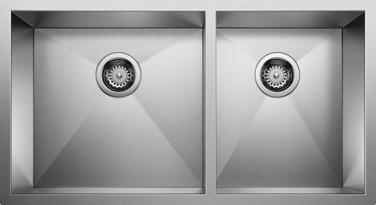 Blanco PRECISION U 1¾ Stainless Steel Kitchen Sinks - Plumbing Market