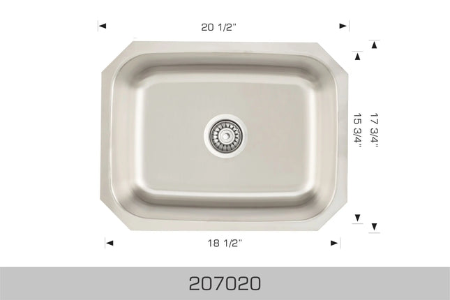 Bosco Builder Series - Undermount 207020 - Plumbing Market