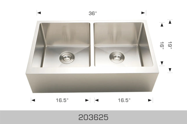 Bosco Deluxe Series - Apron Radius Corner 203625 - Plumbing Market