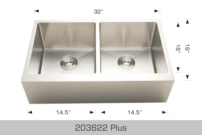 Bosco Deluxe Series Plus - Apron Radius Corner 203622 Plus - Plumbing Market