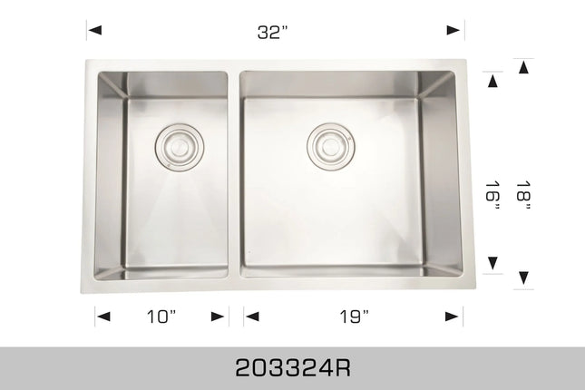 Bosco Deluxe Series - Radius Corner 203324R - Plumbing Market