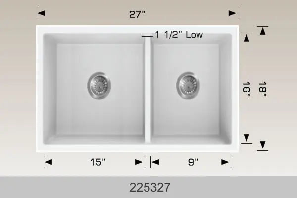 Bosco Granite Series - Undermount Sink 225327 - Plumbing Market