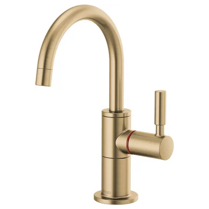 Brizo Instant Hot Beverage Faucet 61320Lf-H-Gl - Plumbing Market
