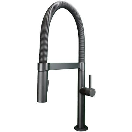 Cleo Pull-Out Dual Spray Kitchen Faucet F25304-MB - Plumbing Market