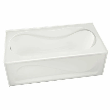 Cocoon 6030 IFS Acrylic Alcove Left-Hand Drain Bathtub in White - Plumbing Market
