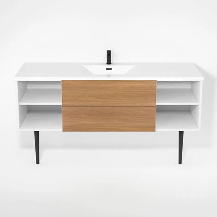 Rubi Haus Cabinet/Basin/Cone Legs Set Mbl+No RHS1600KV02MBL-NO - Plumbing Market