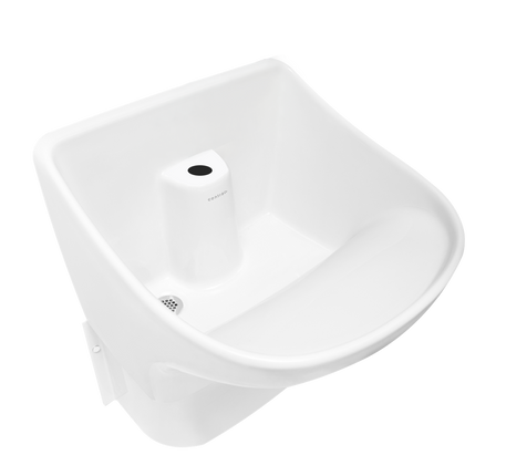 Contrac Single Hole Barrier Free Hygienic Wall Hung Commercial Sink - Plumbing Market