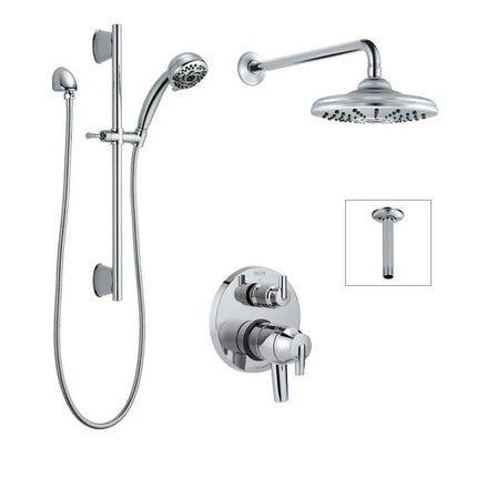 Delta Delta 17 Series Integrated Diverter Shower Kit DF-KIT14-WS - Plumbing Market