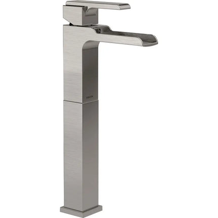 Delta Delta Ara 1H Vessel Lav Faucet - Channel Tub Spout 768LF-SS - Plumbing Market