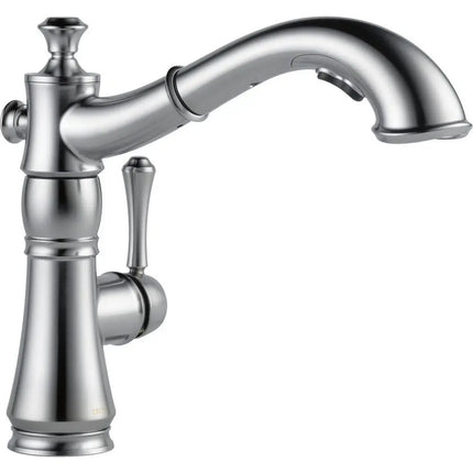 Delta Delta Cassidy Single Handle Pull-Out Kitchen Faucet 4197-AR-DST - Plumbing Market
