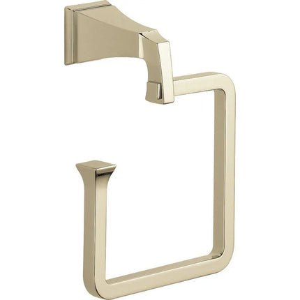 Delta Dryden Towel Ring 75146-PN - Plumbing Market