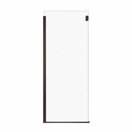 Duel and Inverto Return Panel for 34 in. Base with Clear glass in Dark Bronze - Plumbing Market