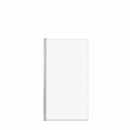 Edge 30 x 55 ½ in. 6 mm Tub Screen for Alcove Installation with Clear glass in Chrome - Plumbing Market