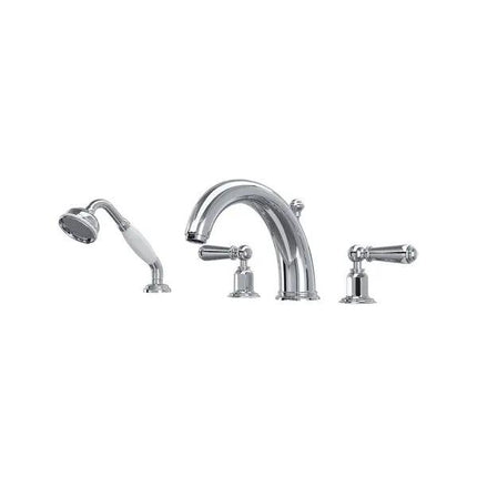 Edwardian™ 4-Hole Deck Mount Tub Filler - Plumbing Market